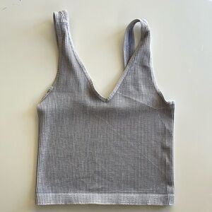 Comfort Cove Vintage Gray Washed Brami - S